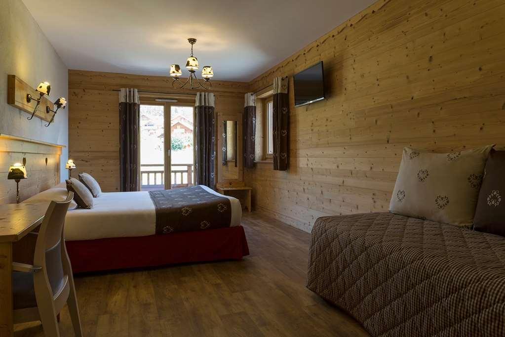 Chalet Htel Le Beausoleil The Originals Relais Hotel Fontcouverte-la-Toussuire Room photo