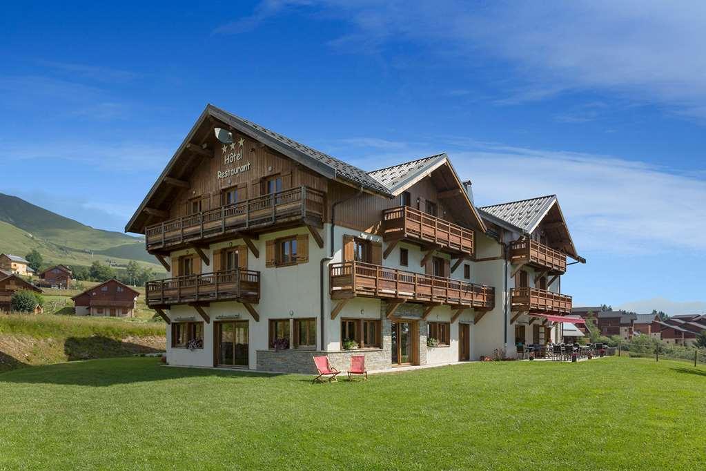 Chalet Htel Le Beausoleil The Originals Relais Hotel Fontcouverte-la-Toussuire Exterior photo